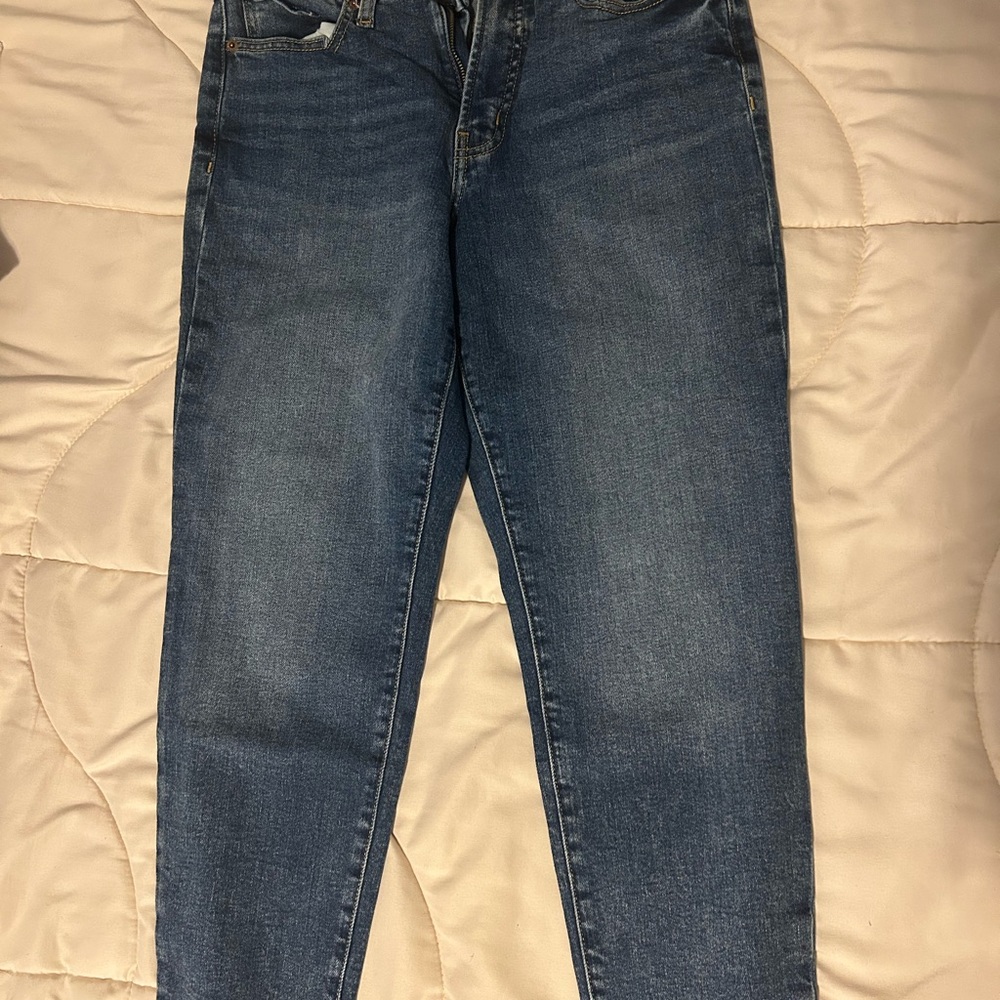 Classic Short Blue Denim Jeans
